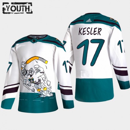 Anaheim Ducks Ryan Kesler 17 2020-21 Reverse Retro Authentic Shirt - Kinderen